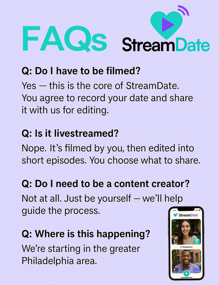 A New Kind of Dating Show — Starring You.